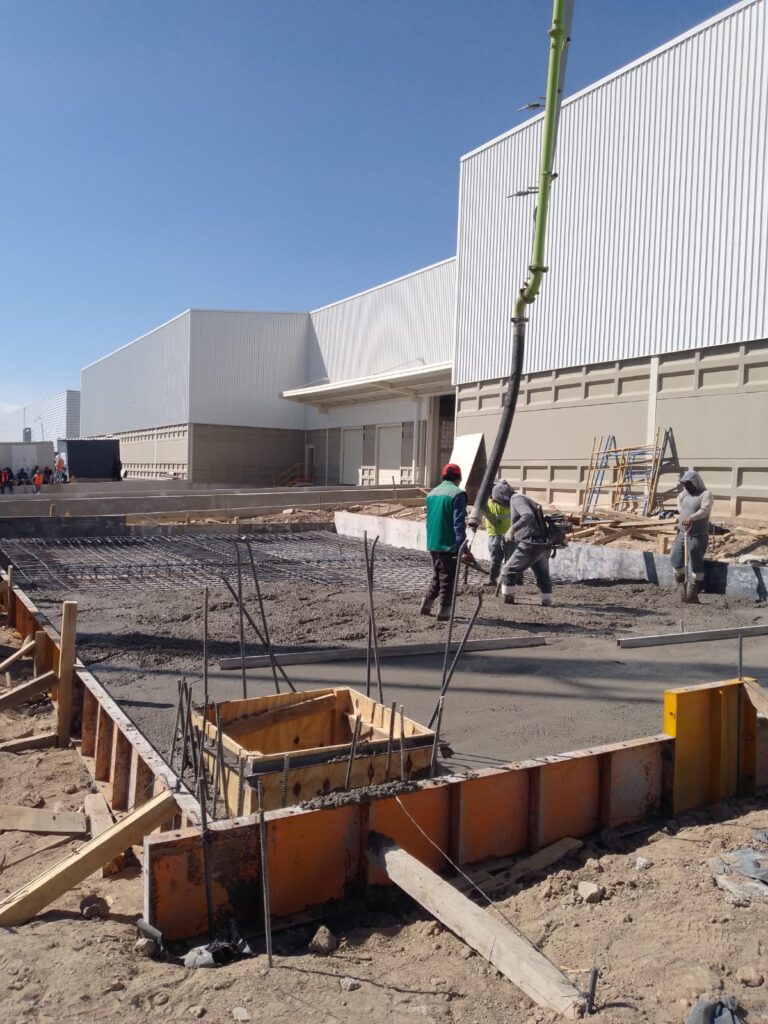 servicio de bombeo de concreto