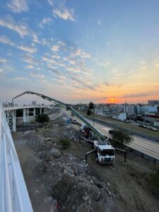 Servicio de bombeo de concreto