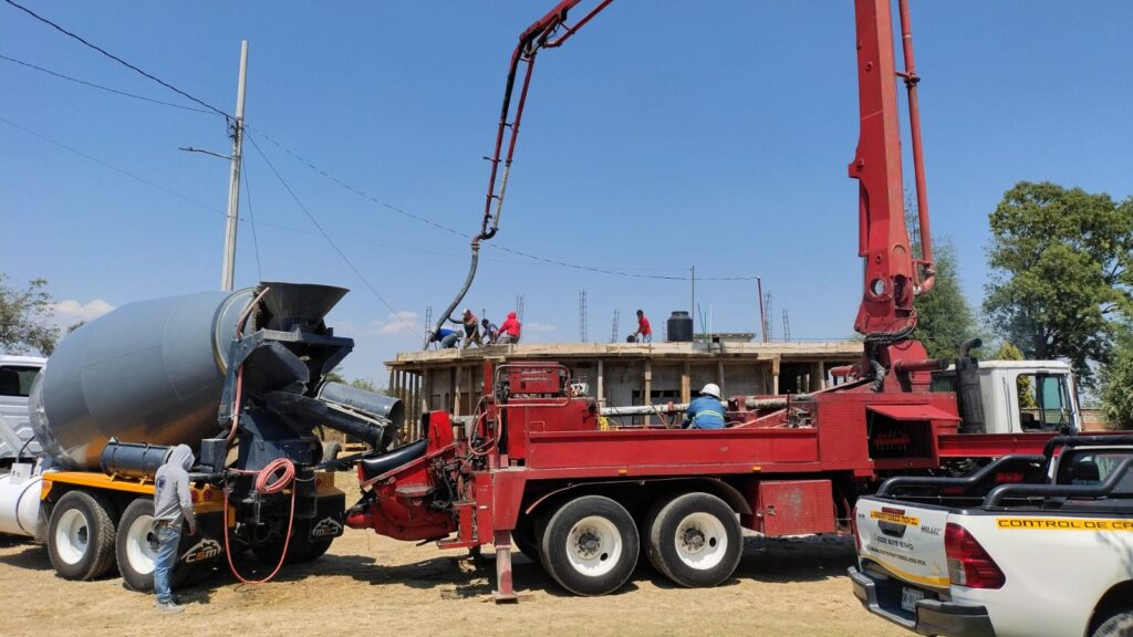 servicio de bombeo de concreto
