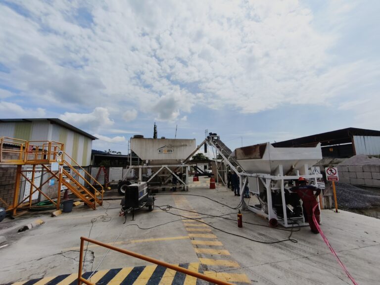 Plantas de concreto móviles