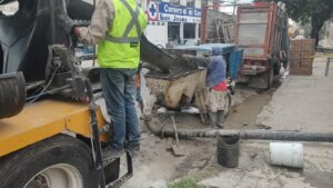 Concreto bombeado en Puebla
