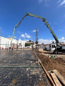 Servicio de bombeo de concreto
